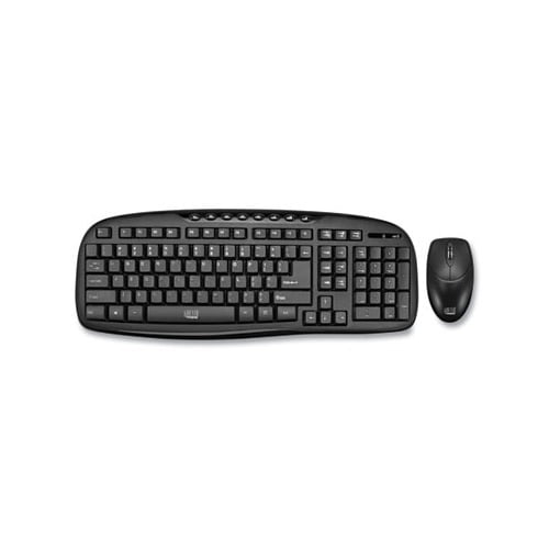 WKB1330CB Wireless Desktop Keyboard and Mouse Combo 2.4 GHz Frequency