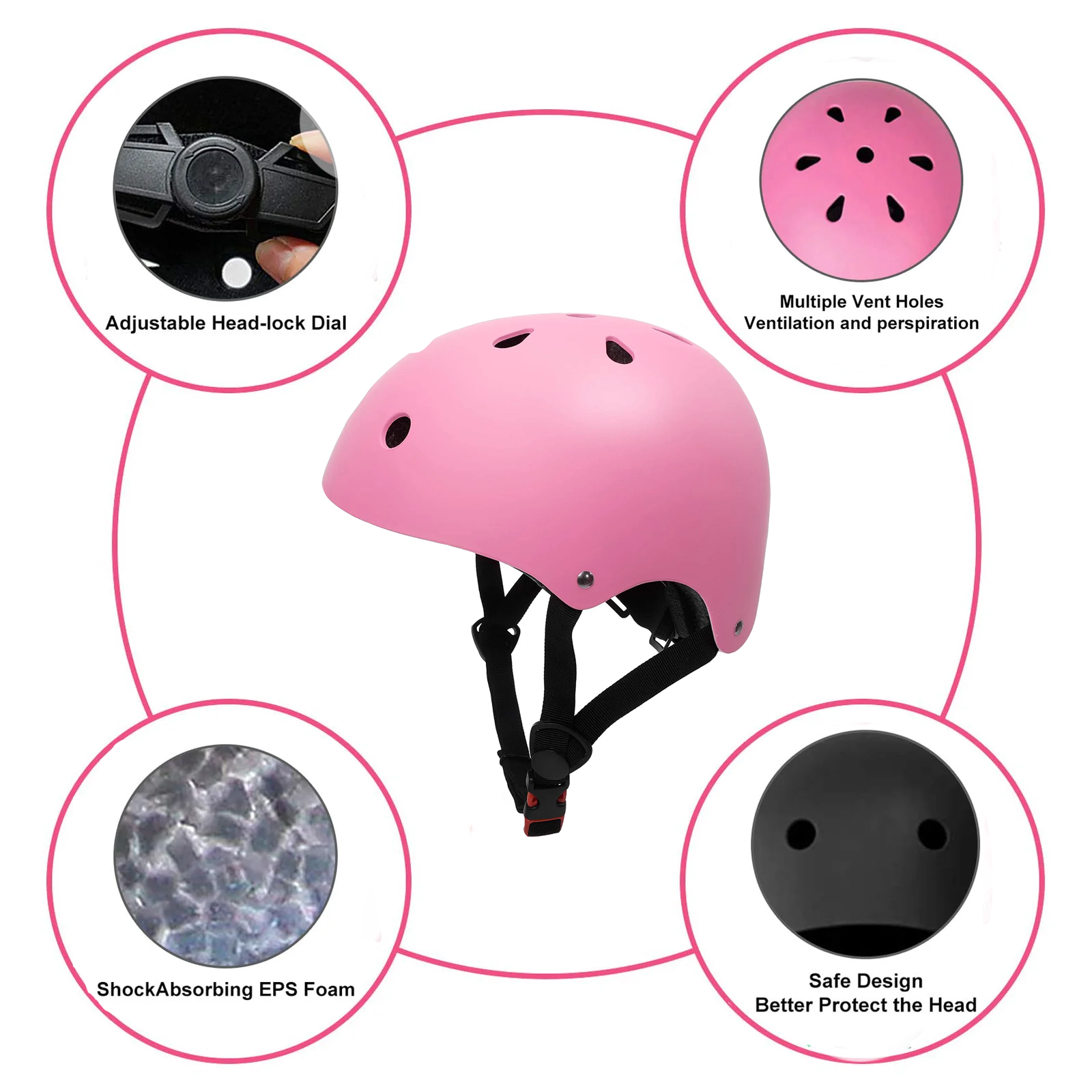 Yuphony Multi-Sport Kids Bike Helmet Ages 5+ photo 5