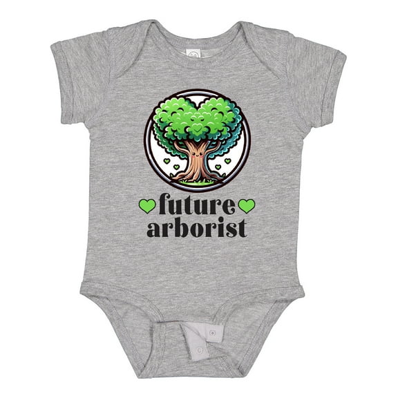 Inktastic Future Arborist Tree Expert Boys or Girls Baby Bodysuit