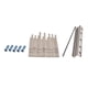 thumbnail image 1 of 1 Juego de 17 Mbira Thumb Piano Diy Keys Lves Accesorios Sunnimix Llaves de acero para Kalimba Mbira, 1 of 8