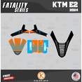 thumbnail image 2 of Kalair GFX Graphics Kit for Ktm ELECTRIC MINI SX-E2 (2024) Fatality Series, 2 of 4
