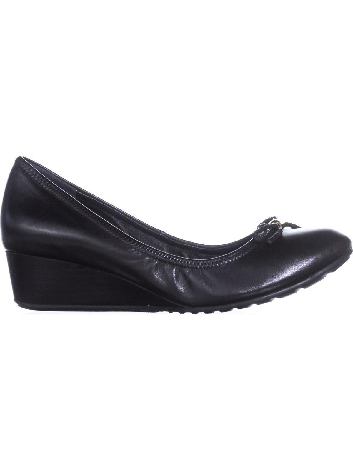 cole haan tali grand bow wedge pumps