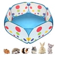 thumbnail image 1 of Corralito portátil para animales pequeños Amakunft azul, 1 of 6