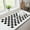 Black, variant on QenASHaing Checkered Dish Drying Mat for Kitchen Counter, Absorbent Coffee Bar Mat for Espresso Machine Coffee Countertops Accessories