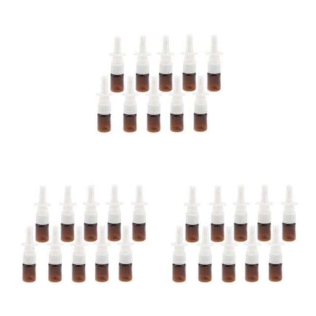 Botellas Nasales Greeniant 10 Piezas 5ml Plástico Spray Tipo 1 NO1