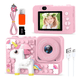 thumbnail image 2 of Cámara Digital Niños Hd Juguete Foto Video 32gb Doble Lente LAB.G  Rosa Chicle pony, 2 of 5