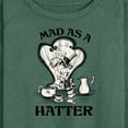 thumbnail image 3 of Alice In Wonderland - Mad Hatter - Women's Lightweight French Terry Long Sleeve Shirt, 3 of 5