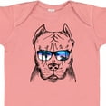 thumbnail image 4 of Inktastic Pitbull Sketch Portrait with Sunglasses Boys or Girls Baby Bodysuit, 4 of 5