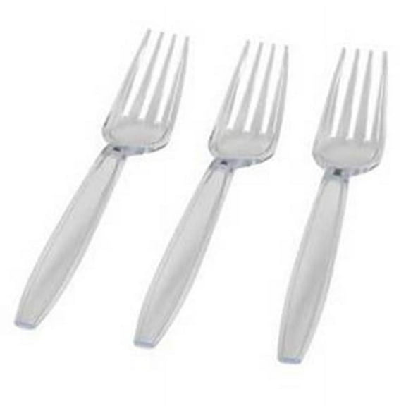 Fineline Settings 2523-CL Clear Forks- BULK