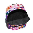 thumbnail image 6 of FORMRS School Backpack with Front Zippered Pocket 12" Student Travel Daypack, Purple Colorful Circles, 6 of 6