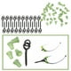 thumbnail image 2 of Anzuelos de pesca con tornillo de parada, resistentes y portátiles, con manivela de pesca Verde, 2 of 8