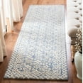 thumbnail image 2 of SAFAVIEH Blossom Azura Floral Bordered Runner Rug, Blue/Ivory, 2'3" x 14', 2 of 5