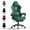 Green, variant on Luxvie Velvet Fabric Gaming Chair with Footrest High Back Ergonomic Gamer Chair with Headrest and Massage Lumbar Cushion Reclining Computer Office Game Chair for Adults, Red