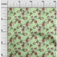 thumbnail image 2 of oneOone Coton Flex Menthe Tissu Floral Tissu pour Robe Tissu Imprimé Tissu au Mètre 40 Pouces de Large, 2 of 4