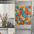 thumbnail image 3 of Yayeee Magnetic Dishwasher Cover for The Front Decoration Home Kitchen Machine Sticker Protector, Blooming Flowers, 3 of 6
