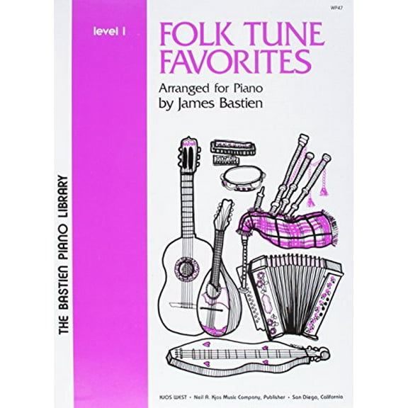 Pre-Owned Folk Tune Favorites Level 1 (The Bastien Piano Library) Paperback