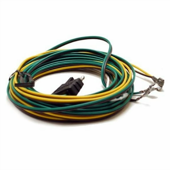 Wesbar 15 Foot 4 Prong Male Boat Trailer Harness w/ 24 Inch Ground 105805