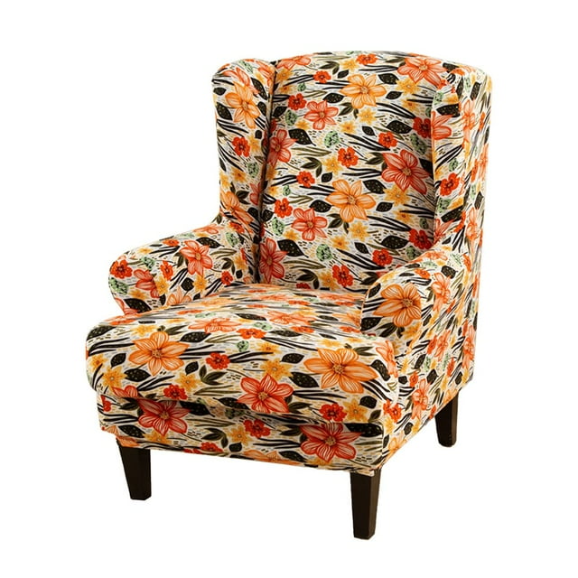 CHUANK Housses de Chaise Housses Extensibles pour Fauteuil à Oreilles Housses Housses pour Fauteuil à Oreilles Housses de Fauteuil Protège-Meubles pour Fauteuil à Oreilles