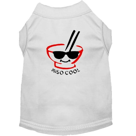 Pet Dog Cat Shirt Screen Printed, "Miso Cool"