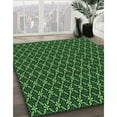 thumbnail image 2 of Ahgly Company Indoor Rectangle Patterned Dark Forest Green Area Rugs, 5' x 8', 2 of 6