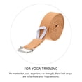 thumbnail image 2 of Raindrops Yoga Belt Fitness Tension Belt Beige Brown, 2 of 5