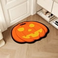 thumbnail image 4 of Halloween Irregular Rug Non Slip Floor Mat Washable Stain Resistant Soft Area Carpet for Bedroom Living Room Sofa Side Entryway Indoor Decorative, 4 of 8
