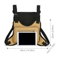 thumbnail image 3 of Mochila Chaleco Viajes Bolso Cofre La Calle Correa Ajustable Gran Capacidad para Correr, 3 of 9