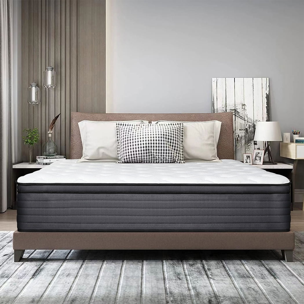 lemontalking 14 inch Pocket Springs Gel Memory Foam, Hybrid Mattresses in a Box, Twin Mattress