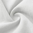 thumbnail image 4 of ZyeKqe Cotton Linen Tops for Women Half Sleeve Business Shirts Crewneck Ruffle Hem Pleated Work Blouses, 4 of 9