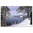 thumbnail image 1 of Winter Scene Ceramic Tile Mural Kitchen Backsplash Bathroom Shower 406444-M64, 1 of 3