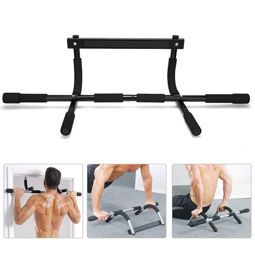 Pull Up Bar Chin-Up Exercise Heavy Duty Doorway Fitness Home Gym Upper Body Work 