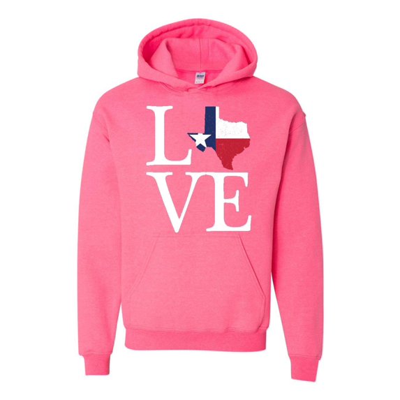 Unisex Texas Flag Hoodie Sweatshirt