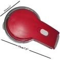 thumbnail image 2 of Kitchen Aid Cherry Pitter Stainless Steel Plastic Deluxe Multi Fruit Pit Corer Core Cutter Remover Prep Helper Machine Mason Jar Tool Gadget Red for 6 Cherries Plums Olives Berries (Piter), 2 of 6
