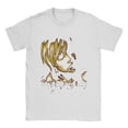 thumbnail image 1 of Camisetas de cuello redondo para hombre ropa de calle de algodón de talla grande de manga corta estilo Harajuku, 1 of 7