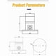 thumbnail image 2 of Total Solar Radiation Sensor 0-10V Output Radiation Transmitter Monitors Meteorological Outdoor Irradiance, 2 of 5