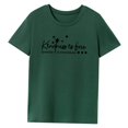 thumbnail image 1 of Camiseta para Mujer, Tops de Verano, Camiseta Suave y Moderna con Cuello Redondo, Camiseta básica para Trip Beach SG, 1 of 9