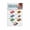 FRAMED12X18INCH(30X45CM), variant on Chopping Board Colour Chart Poster Kitchen Knowledge Wall Art (4) Canvas Painting Wall Art
