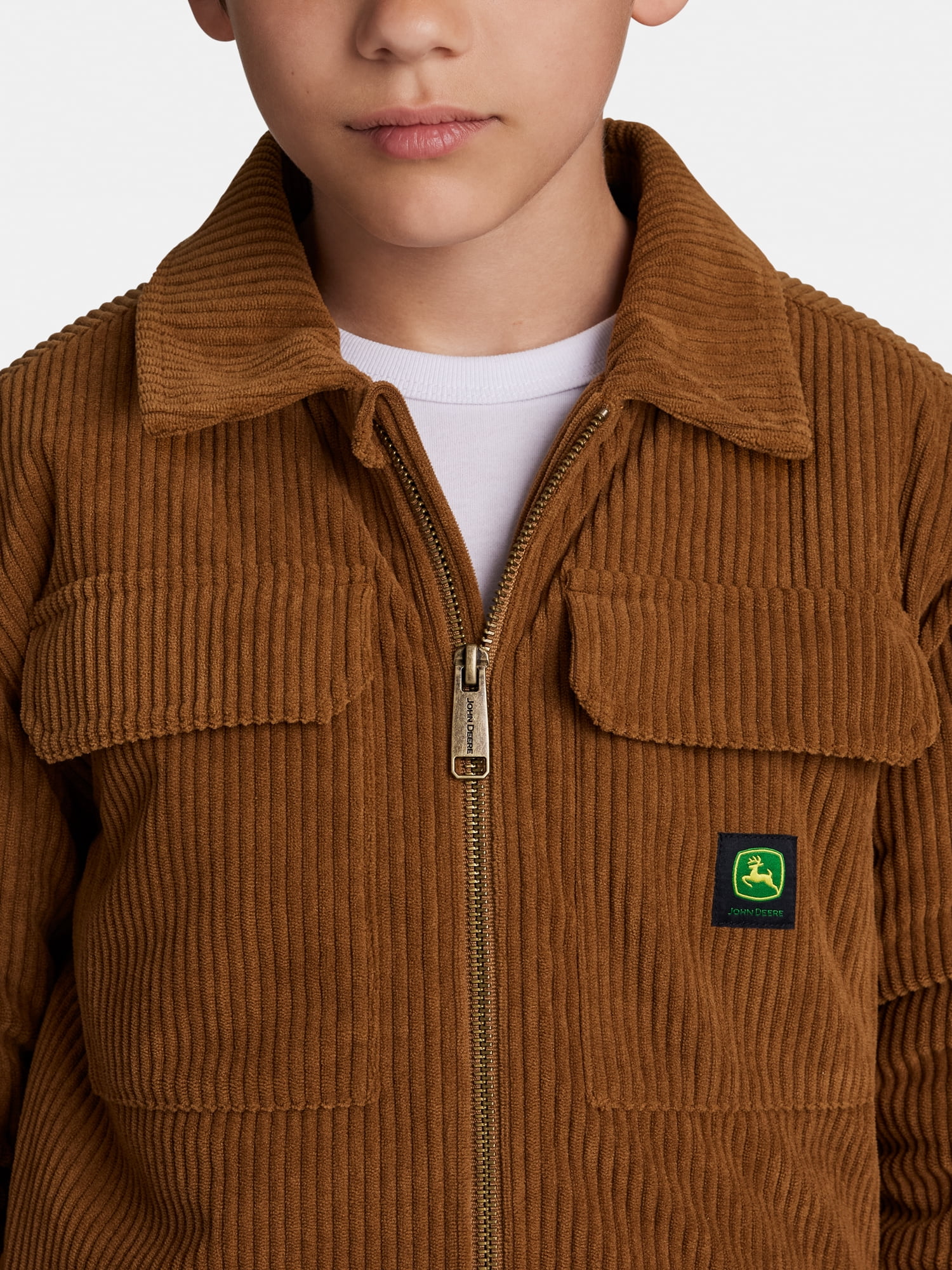 John Deere Boy's Corduroy Tractor Jacket, Sizes 4 - 16