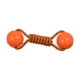 thumbnail image 2 of Pelota de cuerda para perros resistente a las mordeduras, entretenimiento interactivo, pelota de tirar resistente, juguete para perros Naranja, 2 of 9