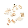 thumbnail image 3 of Muebles de casa de muñecas de madera, juguete de casa de muñecas, muebles de casa de muñecas realistas, juguetes, modelo de muebles en miniatura para, 3 of 9