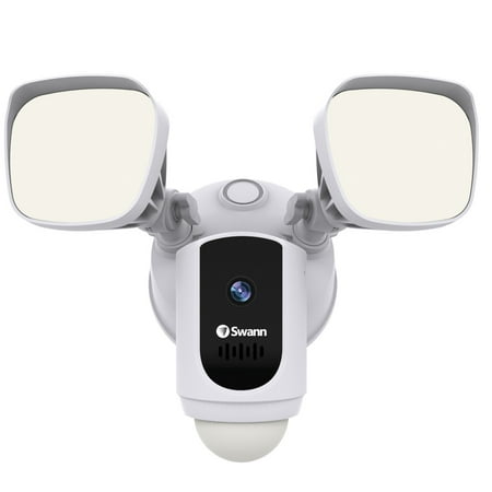Swann SWWHD-FLOCAMW-US 1080p Outdoor Floodlight Wi-Fi Camera (White)
