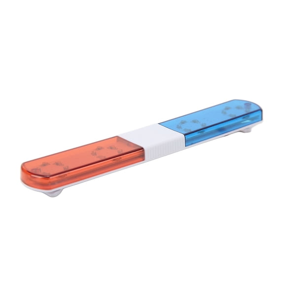 RC Police Light Ultra Bright Simulation Model Car LED Police Flash Light 145x22x12mm For 1:8 1:10 RC Model Car Red Blue,