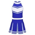 thumbnail image 6 of inhzoy Kids Girls Cheerleading Costume Outfit Tank Tops Pleated Mini Skirt Set, 6 of 6