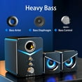 Best 2.1 Computer Speakers With Subwoofer Loiyu Computer Speaker Set with Subwoofer, USB-Powered 2.1 Mini