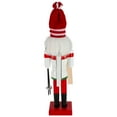 thumbnail image 5 of Northlight 14" Red and White Wooden Skiing Christmas Nutcracker, 5 of 5