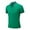Green, variant on Adult Mens Polos Shirt Short Sleeve Button Tee Shirts Lightweight Yellow Men T Shirts