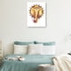 thumbnail image 2 of Cuadro Decorativo - Mandala de elefante Jr  Impresión en canvas, estrechado., 2 of 2