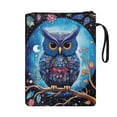 thumbnail image 2 of HELLHERO 1 pc Vintage Tote Bags 8.66 x 11.42 Polyester Zipper Pouch Book Carrying Case with Decorative Design Birthday Gift for Men, 2 of 6