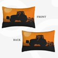 thumbnail image 2 of Naloa tractor cultivating the land Pillowcase, Cool Pillowcase, Lightweight, Breathable, Skin Friendly Pillowcase, Hidden Zipper (No pillow core)-14"x20", 2 of 6