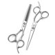 thumbnail image 1 of Kit de tijeras de peluquería de 15 cm (6 pulgadas), juego de tijeras profesionales con tijeras de entresacar y peine., 1 of 5